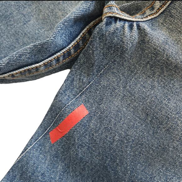 GRLFRND Helena distressed straight leg high waist jeans in Ready To Go Sz 28 NEW - Picture 7 of 9